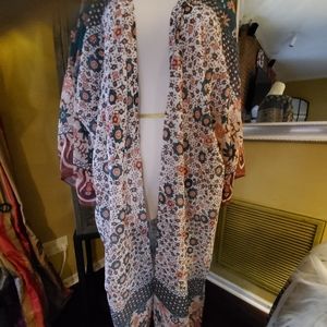 Sheer kimono / Swimsuit cover up